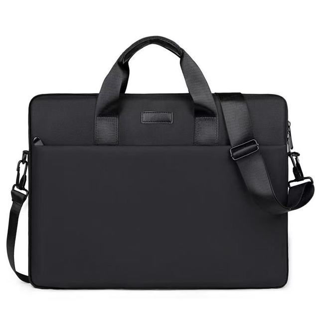 Modern Simple 14\" 15.6-Inch Polyester Laptop Bag with Portable Waterproof Computer Cover Handbag Business Style