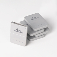 Nouvelle carte mémoire d'extension 4 Mo pour consoles de jeux Playstation 1 - Économise l'espace de stockage
