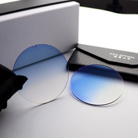 Lentes Fotocromáticas Grises EXIA X6B, Color Base Degradado Azul, SHMC UV400, Lentes de Sol
