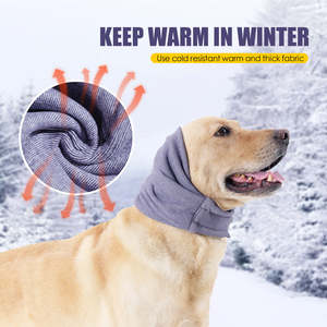 Orejeras para perros Reducción de ruido Insonorizadas Invierno Cálido Sombrero Anti-miedo Perro Calmante Sudadera con capucha No Shake <span class=keywords><strong>Ear</strong></span> Wraps para perros - Product Image 4