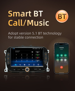 Estéreo de coche con GPS incorporado con pantalla dividida de 7 pulgadas con cámara de respaldo MP3/MP4 TV DSP USB para <span class=keywords><strong>Fiat</strong></span> 500 2016-2019 - Product Image 5