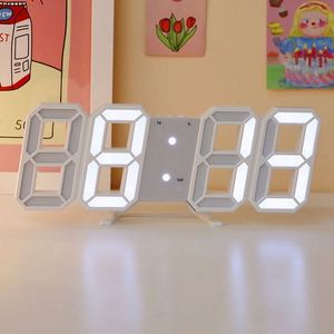 Reloj LED Digital 3D de Gran Tamaño, Reloj Electrónico de Pared Creativo de Alta Gama para el Hogar, Escritorio, Sala de Estar, Analógico-Digital - Product Image 1