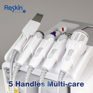 Appareil de beauté multifonctionnel 5 en 1 pour le traitement de l'acné Équipement de beauté pour la peau Nettoyage du visage anti-rides Machine pour salon de beauté - Product Image 4