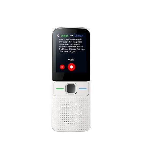 2022 Language Translator Devicet 127 Languages AI Voice Translator 3.0 Inch Touchscreen Shenzhen Intelligent Voice Translator