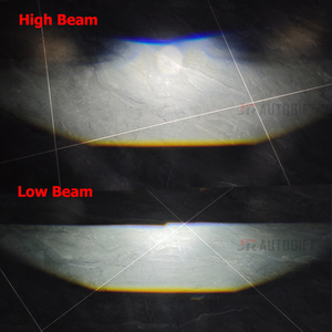 หลอดไฟหน้ารถยนต์ขนาดเล็ก H4 <span class=keywords><strong>Bi</strong></span>-LED โปรเจคเตอร์เลนส์พร้อมพัดลม ไฟหน้า LED ไฟสูง-ต่ำ หลอดไฟ LED 110w เลนส์คู่ สำหรับรถยนต์และมอเตอร์ไซค์ - Product Image 6