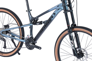 Vélo de montagne Senidas MT200 à suspension intégrale de 27,5 pouces, frein à disque hydraulique, 27 vitesses, cadre en alliage d'aluminium, pneus de <span class=keywords><strong>2</strong></span>,35 pouces - Product Image 6
