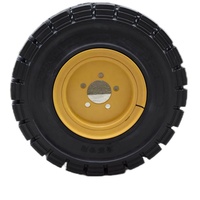 Geelaner Vollgummi-Laderreifen 570x160/5.70-12 Schwarzer Gummi Hochwertig für Radlader