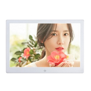 Remote Control Digital Photo Frame Advertising Display Panel 12 Inch Aluminum Digital Picture Frame Video Player Autoplay - Product Image 1