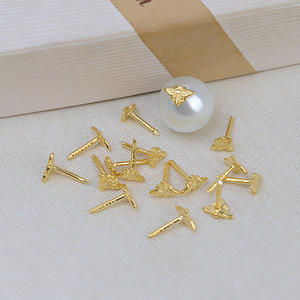 S925 Silver <b>Bee</b> Plug Concealer 10 DIY Accessories Baroque Through-Hole Bead Plug 6mm <b>Jewelry</b> Spacers for Making 1953 Material - Product Image 1