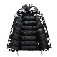 Cardigan décontracté et manteaux en duvet brillant pour homme, style chinois, avec capuche en fausse fourrure et 80 % de duvet pour l'hiver
