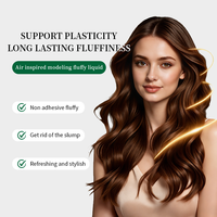 Spray Volumisant pour Cheveux Naturels Parfum Rafraîchissant Brume Coiffante Effet 3D Formule Longue Durée
