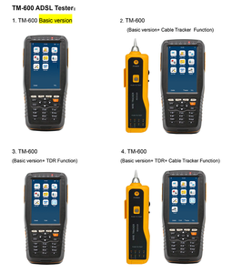 Probador de <span class=keywords><strong>ADSL</strong></span>/VDSL de alta calidad, prueba DMM, <span class=keywords><strong>medidor</strong></span> OPM/VFL, rastreador de tonos/localizador de fallas de Cable TDR de teléfono - Product Image 3