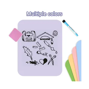 Tableau effaçable à sec portable enfants en gros 9 "x 12" tableau blanc effaçable à sec double face pour ordinateur portable - Product Image 1