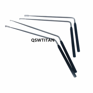 <span class=keywords><strong>Retractor</strong></span> de Nervio Ortopédico con Gancho para Raíz Nerviosa, <span class=keywords><strong>Retractor</strong></span> de Nervio de 90 y 135 Grados, Mango de Metal Negro, Gancho Cerebral - Product Image 5