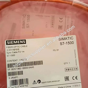 6 ES7 960-1BB00-5AA5 Siemens SIMATIC S7-1500H Sync Verbindungs kabel Glasfaser kabel 1 m Siemens 6ES7960-1BB00-5AA5 - Product Image 2