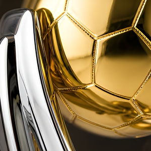 Trophée de football en métal plaqué or sur mesure, <span class=keywords><strong>ballon</strong></span> de football plaqué or 24 carats pour les ligues, les clubs et les événements - Product Image 5