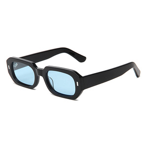 Gafas de Sol Personalizadas de Acetato para Hombre, Gafas Negras de Lujo 2026, Gafas de Sol Polarizadas Cuadradas Personalizadas - Product Image 1