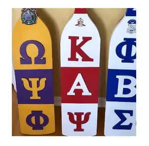 Grote Griekse Padlle Alpha Kappa Alpha Delta Sigma Peddels Handgemaakte Griekse Paddle Studentenvereniging Broederschap Peddels