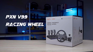 Volant de course Pxn V99 à double retour de force avec palettes de changement de vitesse pour PS4, Xbox One, Xbox Series X | s V99 - Product Image 5