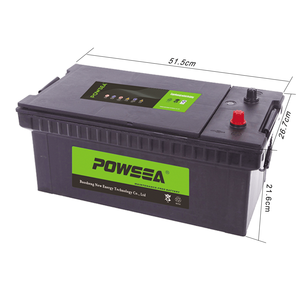 Batterie de camion au plomb-acide scellée POWSEA neuve en gros 12V 200Ah N200 Start-Stop 2400Wh <span class=keywords><strong>Hybride</strong></span> - Product Image 1