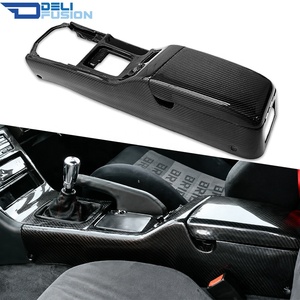 Pour Nissan Silvia S13 180SX RHD 1989-1998, remplacement de la coque de la console centrale en fibre de carbone - Product Image 1