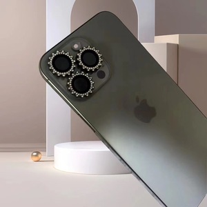 ฟิล์มกันรอยเลนส์กล้องโลหะรูปทรงเฟือง ความแข็ง 9H สำหรับ iPhone 11-18 <span class=keywords><strong>Pro</strong></span> <span class=keywords><strong>Max</strong></span> ป้องกันแรงกระแทก ป้องกันรอยนิ้วมือ - Product Image 6