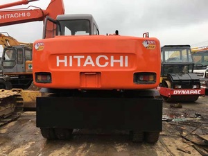 Excavadora de ruedas Hitachi EX100WD usada, el mayor proveedor de Shanghái, excelente rendimiento - Product Image 2