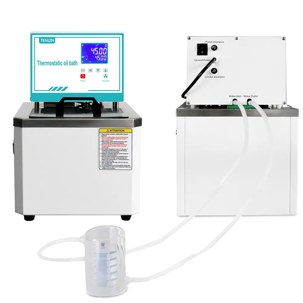 TENLIN Serie SC Baño de calefacción de laboratorio Circulador Temperatura constante Baño de circulación de aceite de agua termostático