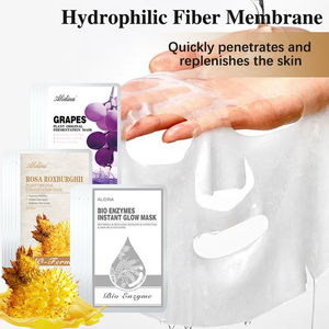 ZS Best Vegan Formula Sheet Mask para la restauración y luminosidad <span class=keywords><strong>de</strong></span> la <span class=keywords><strong>piel</strong></span>/Hidratante e hidratante/Antienvejecimiento/Plumping Korean Glass Skin - Product Image 4