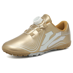 Nouvelles Chaussures de Football d'Entraînement Respirantes pour Enfants, à Boucle Rotative, pour Terrains en Gazon Synthétique (TF), Idéales pour les Garçons du Primaire - Product Image 4