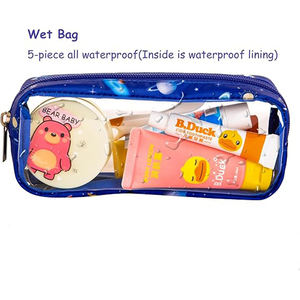 Sac de <span class=keywords><strong>rangement</strong></span> de jouets pour enfants Transparent poignée étanche couleur imprimé Design pour briques <span class=keywords><strong>Lego</strong></span> blocs de construction stockage de voyage - Product Image 4