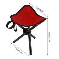 Chaise pliante portable en aluminium, tabouret, accessoire de camping, pêche pique-nique,