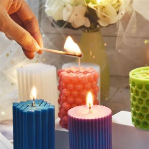Custom Luxury Large 3D Resin Silicone Pilllar Wax Jar Birthday Candle Mold for Making Custom 3D Birthday Candles Cake Tools - Product Image 3