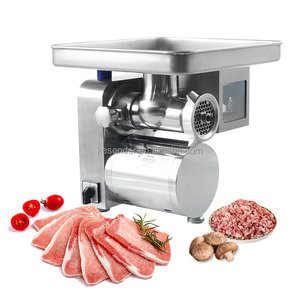 Machine à hacher et à trancher la <span class=keywords><strong>viande</strong></span> <span class=keywords><strong>semi</strong></span>-automatique de grande capacité, produite par une usine professionnelle, pour les restaurants, les traiteurs et les fermes - Product Image 1