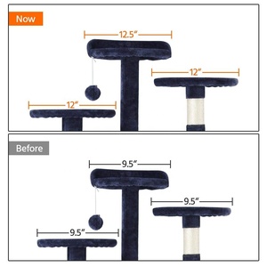 Vendita calda su <span class=keywords><strong>eBay</strong></span> Prezzo di Fabbrica 130 centimetri Kratzbaum Giocattoli Del Gatto Condo Mobili Arbol Para Gatos Gatto Albero Torre Per vendita - Product Image 5
