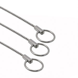 Cuentas para el pene para hombres, juguete sexual masculino de acero inoxidable, dilatador uretral, masajeador de próstata, BDSM, retraso de la masturbación - Product Image 5