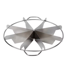Coupe-tarte en acier inoxydable 8 tranches pour des coupes circulaires uniformes et élégantes – Outil couteau à gâteau - Product Image 6