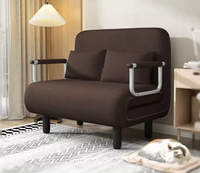 Sofás Cama de Nuevo Diseño, Sofá Cama Matrimonial, Sofás Cama Plegables para Oficina, Sofá Plegable de Doble Uso, Muebles de Sala de Estar