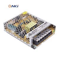 SMPS Schaltnetzteil für LED-Streifen 12V/24V 100W Aluminium Hoher Wirkungsgrad 88% 85-264V AC-Eingang <80MV Rippel