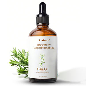 Huile de croissance capillaire personnalisée, marque privée, essence végétale pure et naturelle pour cheveux gras, biologique, à base de plantes, végétalienne - Product Image 1