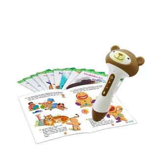 Preschool Educational English Learning Toys reader pen logic set books sound book children's books