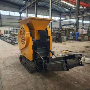 Trituradora de grava tipo oruga 2450 para construcción de roca residual, trituradora de grava móvil portátil tipo oruga - Product Image 3