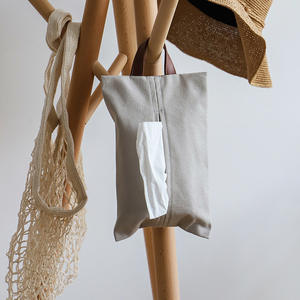 Housse de rangement multifonctionnelle en coton et lin de style japonais, écologique, pour la maison, le salon ou la voiture - Product Image 1