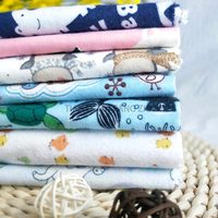 Schlussverkauf china textilien lagerware 100 % baumwolle cartoon gedruckte flanellstoffe in rollen günstiger preis