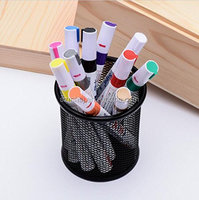 5mm pointe ronde Permanent noir acrylique peinture marqueur ensemble Art peinture bricolage Graffiti peinture stylo industriel peinture marqueur