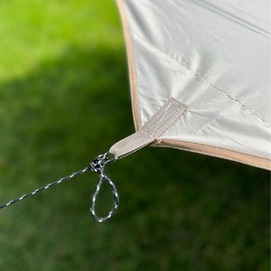 Bâche pare-soleil portable hexagonale en forme de papillon, enduite d'argent, en tissu Oxford imperméable, pour camping et usage extérieur, vente en gros - Product Image 4