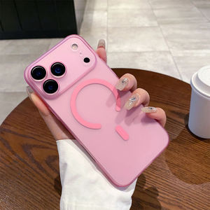 Objectif <span class=keywords><strong>de</strong></span> l'appareil photo <span class=keywords><strong>protection</strong></span> complète mat Pc étui <span class=keywords><strong>de</strong></span> téléphone antichoc I Phone couverture <span class=keywords><strong>de</strong></span> téléphone magnétique pour <span class=keywords><strong>iphone</strong></span> 15 Pro Max 14 17 air - Product Image 4