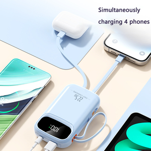 Nhà Máy USB Loại C Powerbank 20000 mAh 20W + 22.5W PD + QC LED ánh sáng sạc nhanh ngân hàng điện 20000 mAh pin bên ngoài - Product Image 3