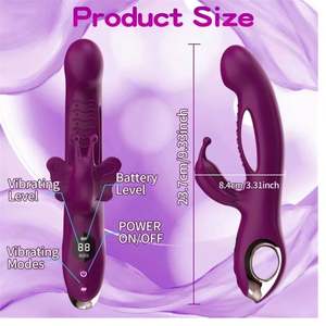 Двойной стимулирующий вибратор анальный фаллоимитатор для мужчин секс-игрушки для взрослых кольцо с дистанционным управлением два человека беспроводной Женский Цветок Новый 2024 - Product Image 6