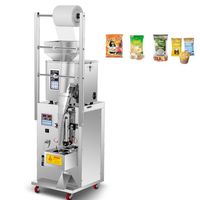 Machine d'emballage de pop-corn avec sacs à soufflet en plastique pour le remplissage et le revêtement des industries des confiseries, du tabac et des textiles